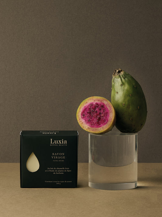 Savon visage au lait de chamelle et à l’huile de pépins de figue de barbarie