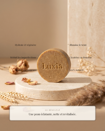 Bienfaits Savon masque Luxia