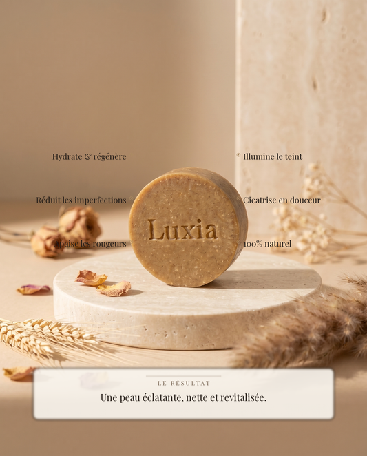 Bienfaits Savon masque Luxia