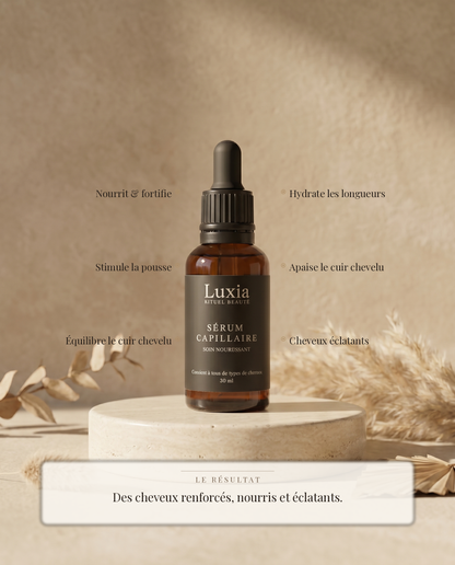 Bienfaits Sérum capillaire Luxia