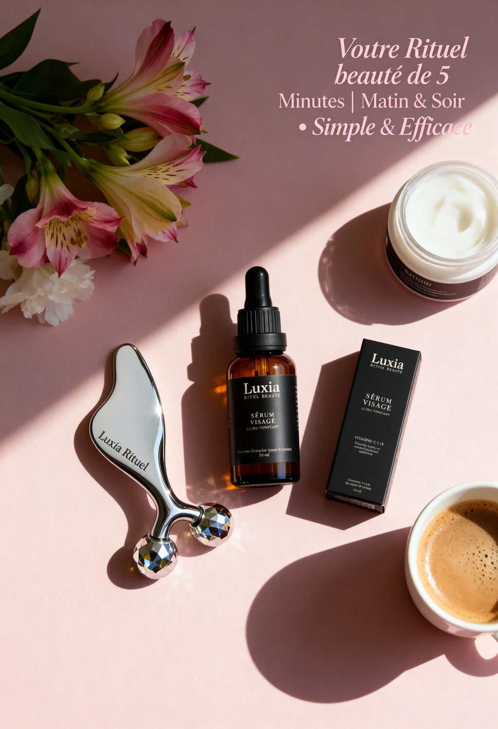 Duo Guasha & Sérum Vitamine C11%