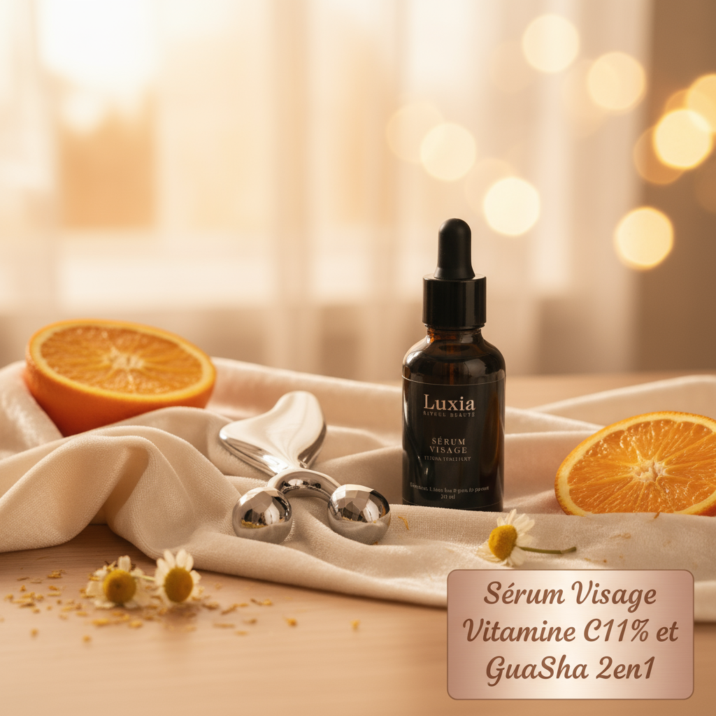Duo Guasha & Sérum Vitamine C11%