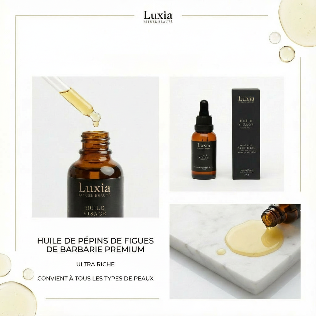 Huile visage à l'huile de pépins de figue de barbarie