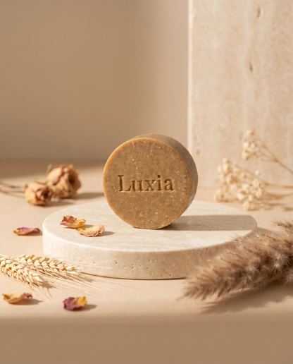 Savon masque visage Luxia — soin naturel